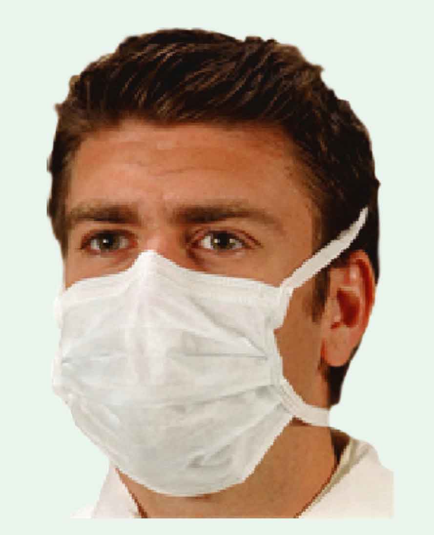FACE MASK WITH TIES | Taiwantrade.com