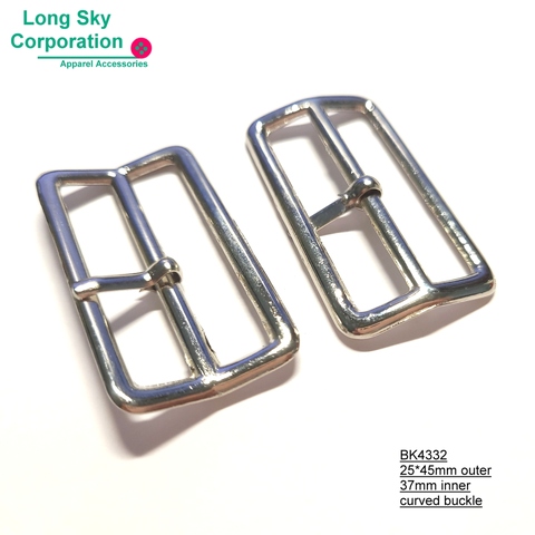 Rectangle shape 37mm metal pin buckle (BK4332)