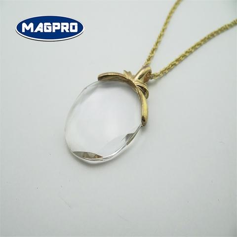 Magnifying Glass Necklace For Convenient Reading