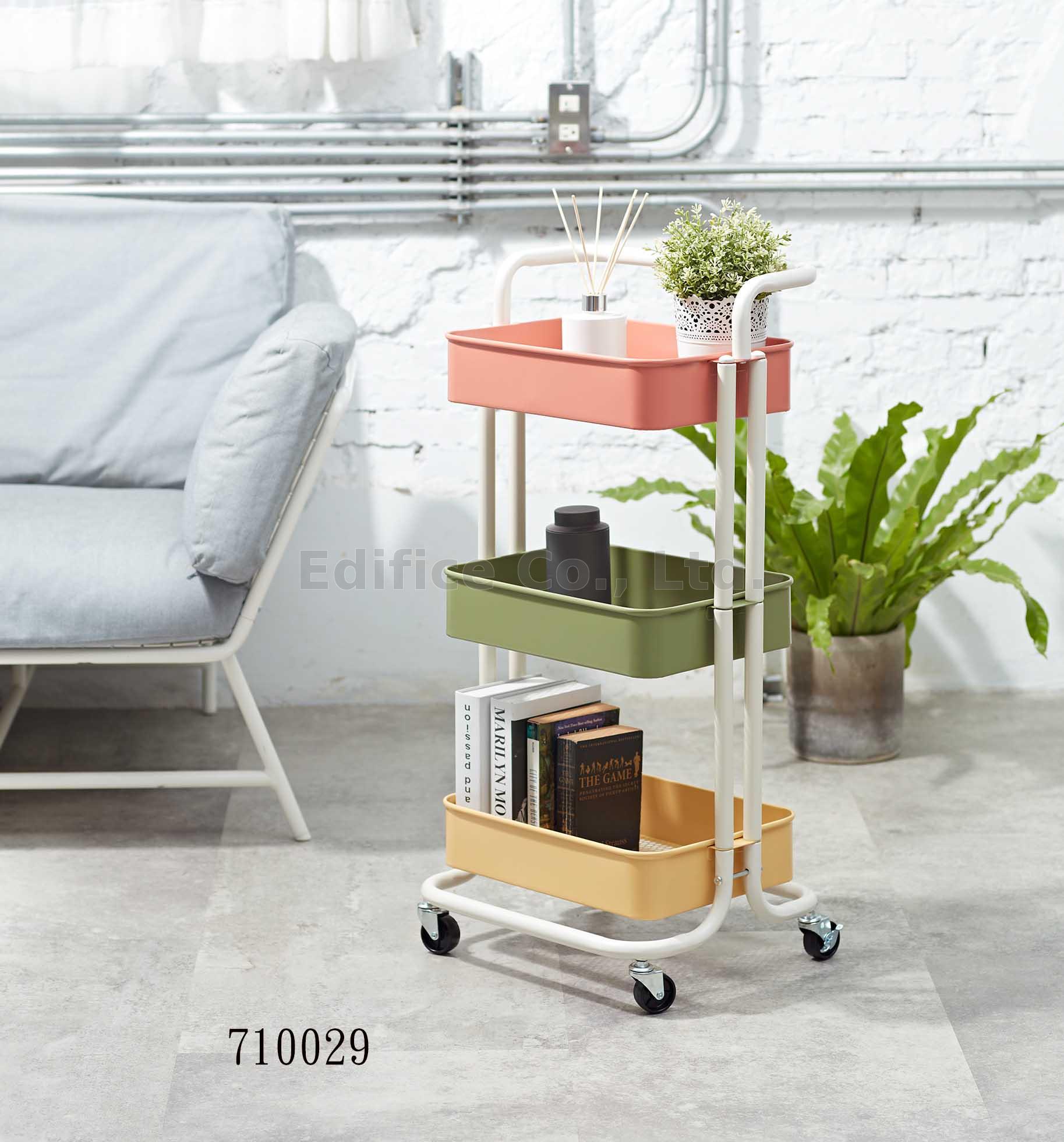 Edifice 4-tier Rolling Basket