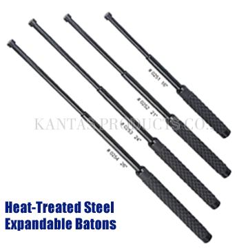 Heat-Treated Steel Expandable Baton (includes M.O.L.L.E. Baton Holder) for Police / Security