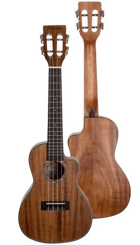 Chateau Ukulele - Open Pore Solid Acacia  ACS01/ACC01/ACT01