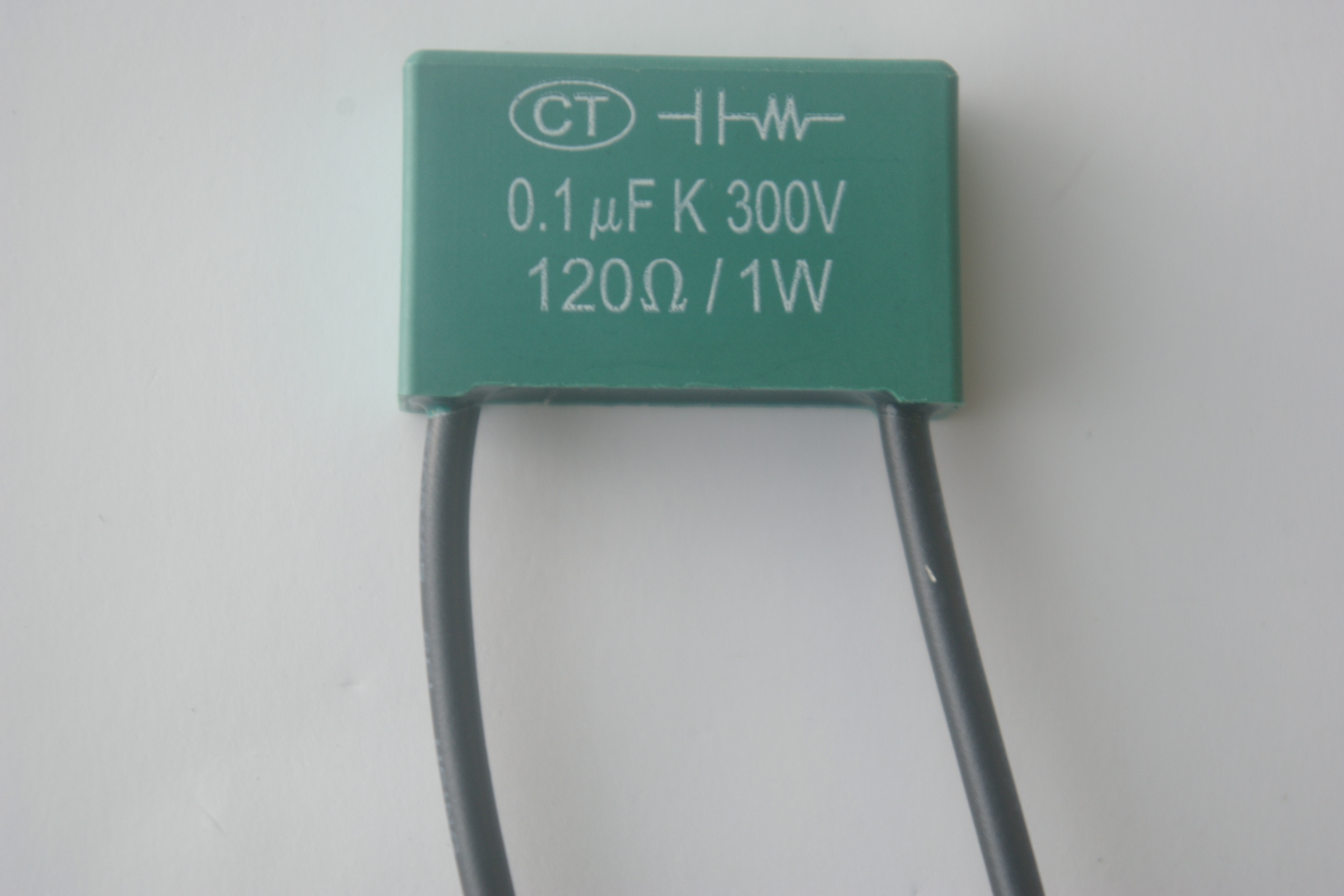 Rc capacitor spark suppression 0 1uf 300vac 120ohm 1 4w taiwantrade