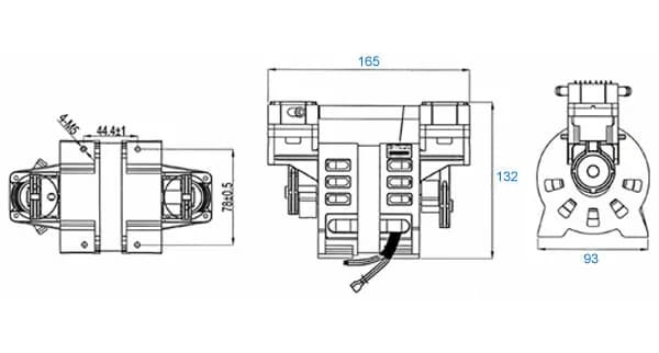 Dessins dimensionnels UN-50D