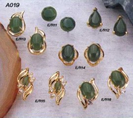 Taiwan Jade Earring