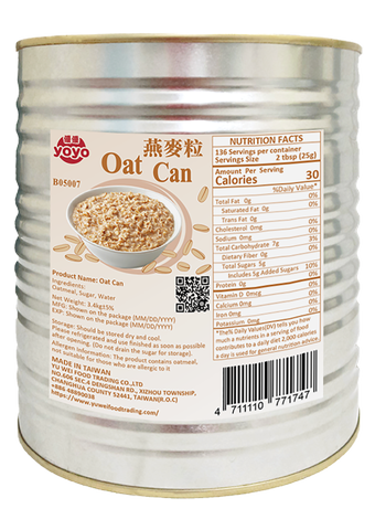 Oat Can