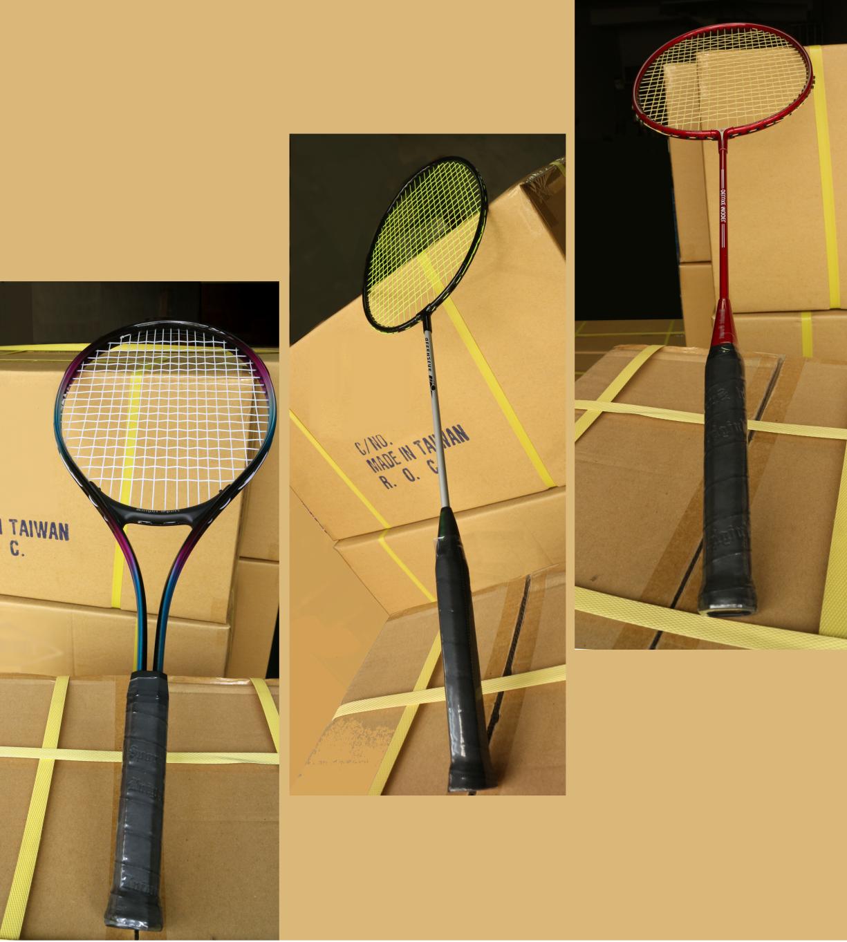 BADMINTON & SQUASH RACKETS