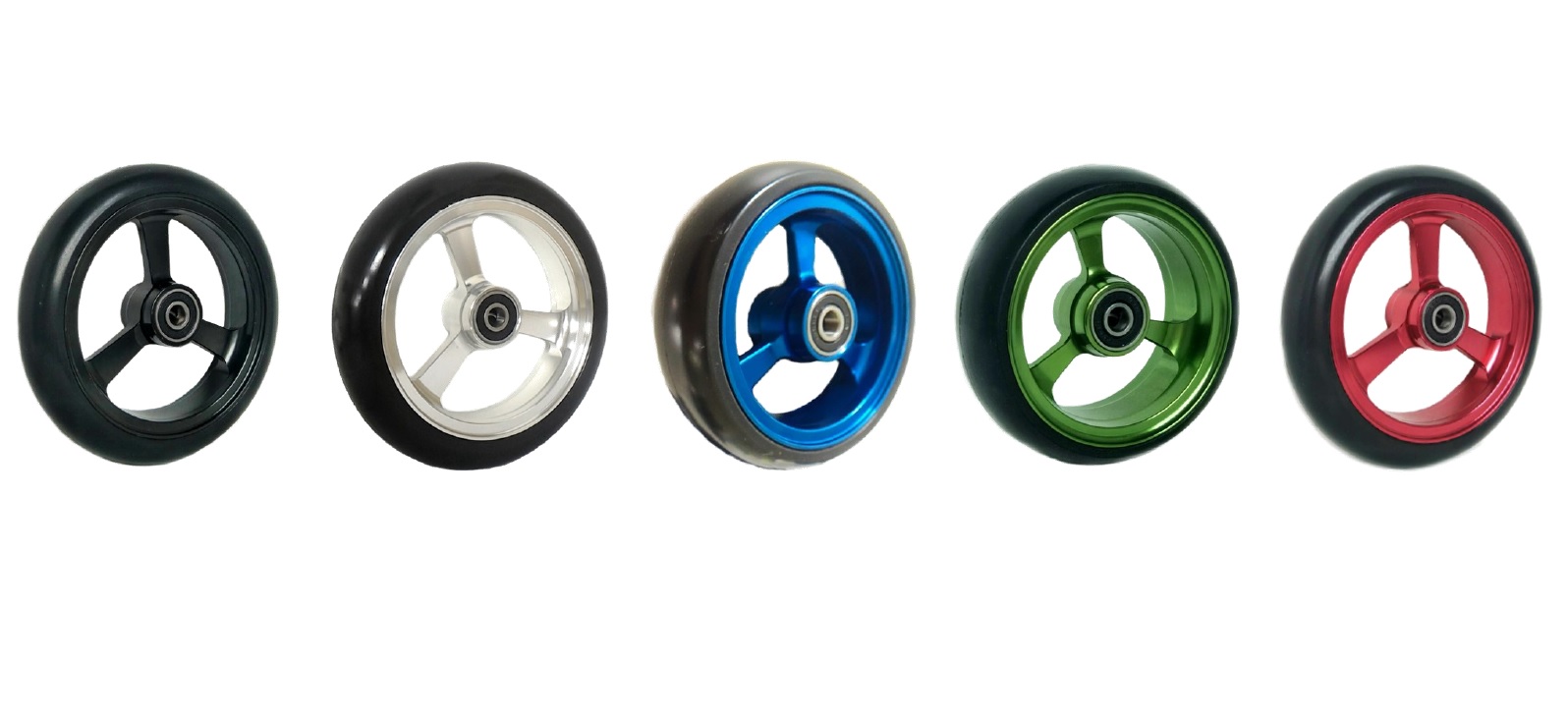 PU Wheels With Aluminum Rim