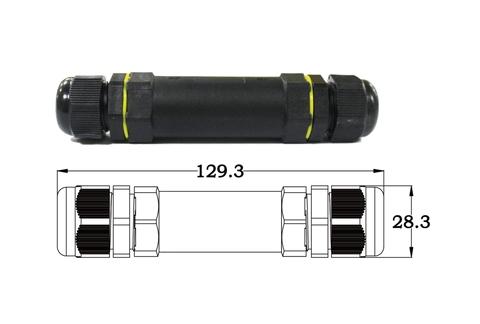 Ip68 разъем 3pin