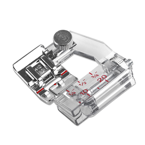 Adjustable Bias Binder Presser Foot for Husqvarna Viking Sewing Machine