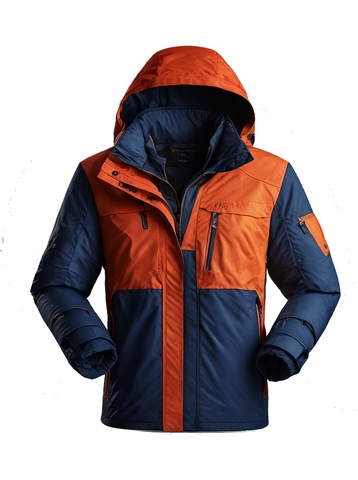 Men's Winter Coats Waterproof Ski Jacket for Men Snow Coat Windproof Mountain Jackets with Hooded