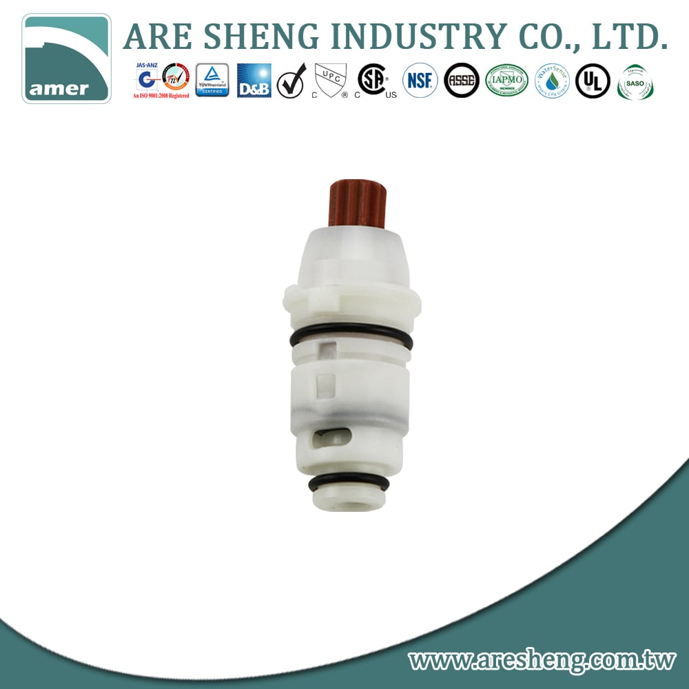 Hot replacement Diacore cartridge with brown stem fits Elkay faucet