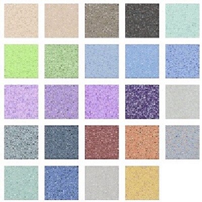 Sanjung Rubber Flooring Sheet In Multi Colored With Smooth Surface