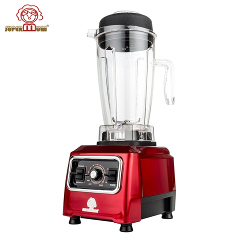 Red Professional timing LED Blender