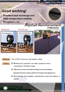 Asphalt Reinforcement, prevent crack, reduce uplife force of subgrade soil