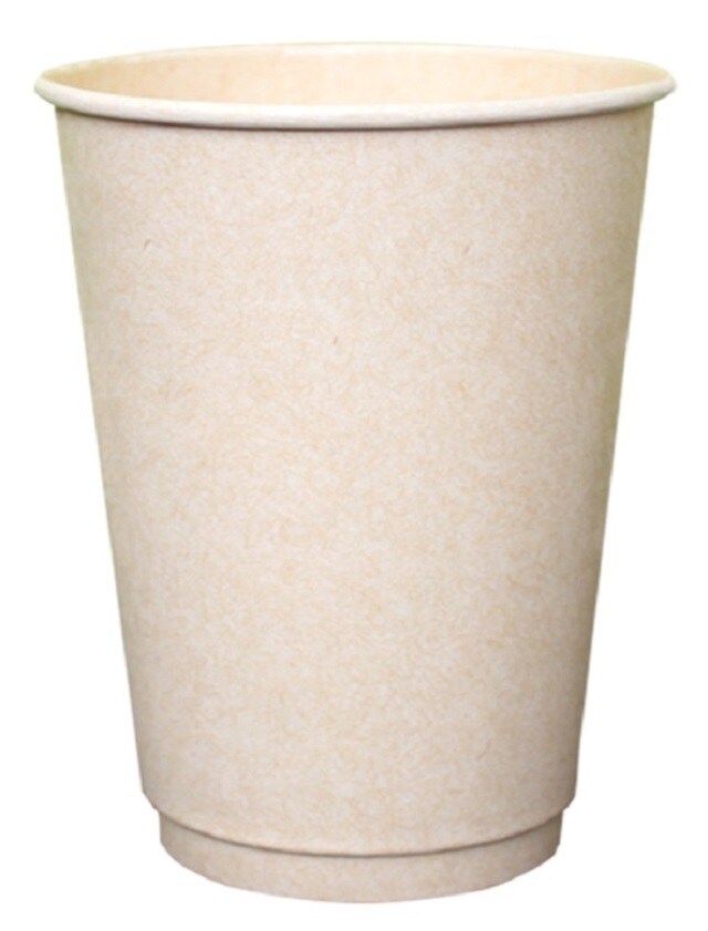 PLA coated double wall sugarcane paper cup | Taiwantrade