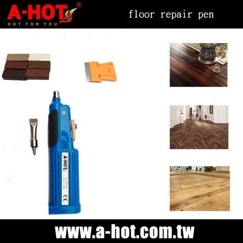 Mini and electronic wooden floor fix kit with wax set