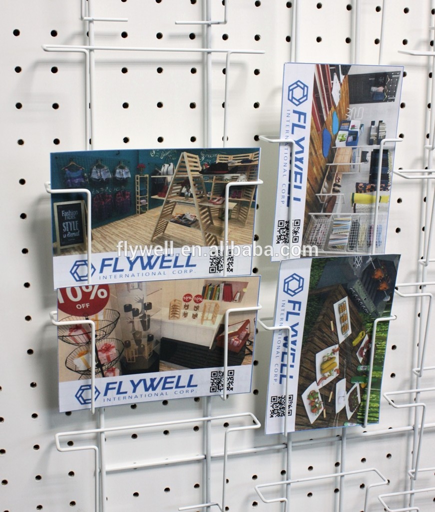 Wall Metal Wire Postcard Display Stands