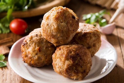 tuna meat ball