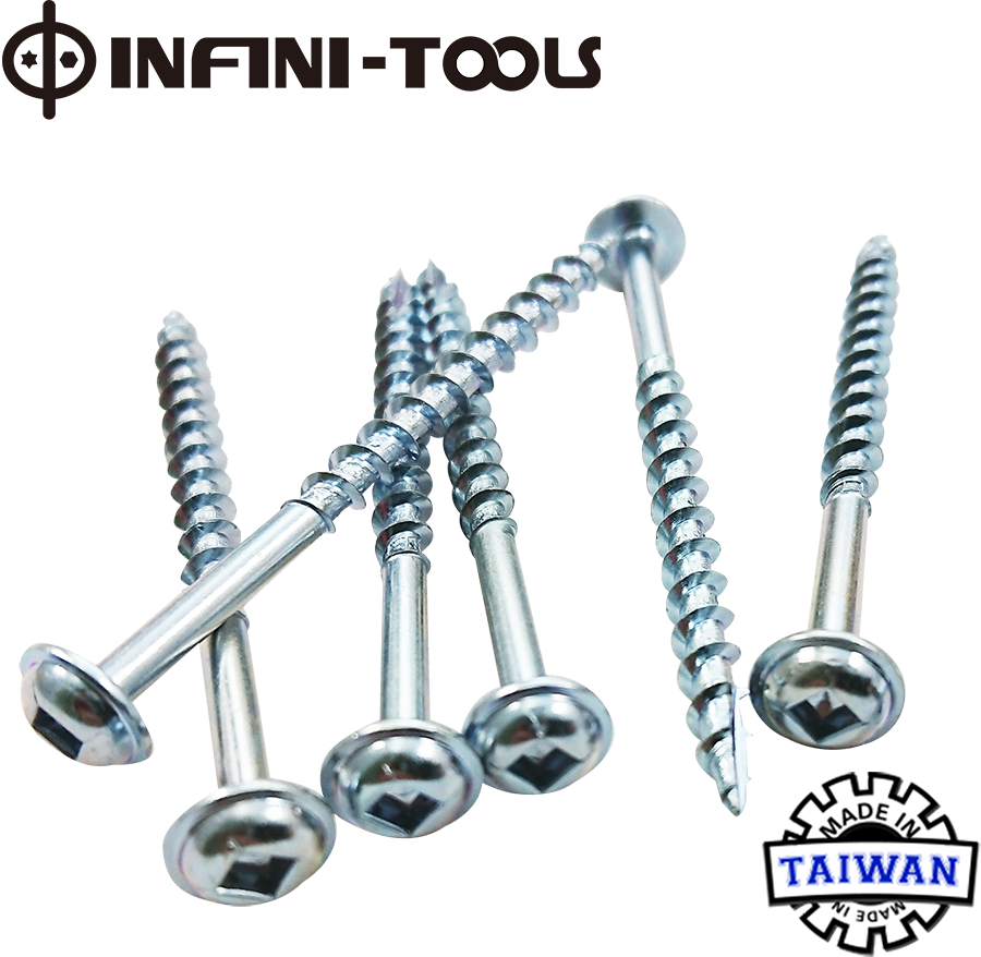 PocketHole Screws 21/2 inch, 8 Coarse, WasherHead, 250
