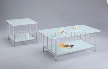 Metal Furniture Glass Coffee Table, Tea Table, End Table, Side Table