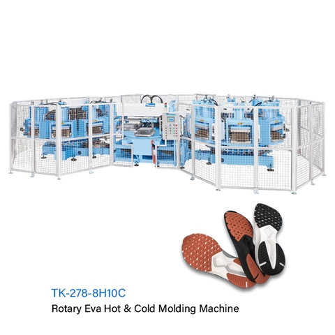 Rotary Eva Hot & Cold Molding Machine