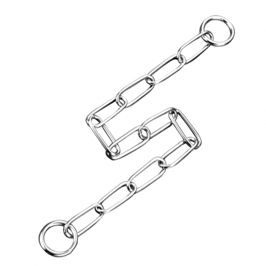 Oval Link Choke Chain