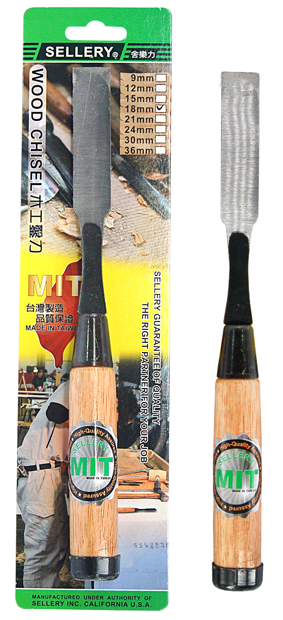 Wood chisel 18mm 92674 Sellery