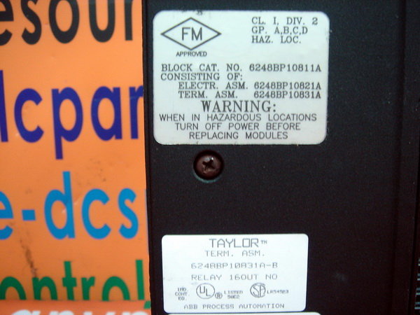 Abb Taylor Mod 300 Block Cat No 6248bp10811a Electr Asm 6248bp10821a Term Asm 6248bp10831a B Taiwantrade Com