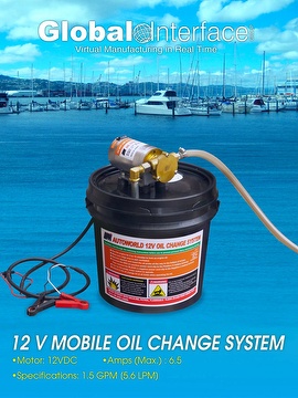 12V MOBILE OIL CHANGE SYSTEM