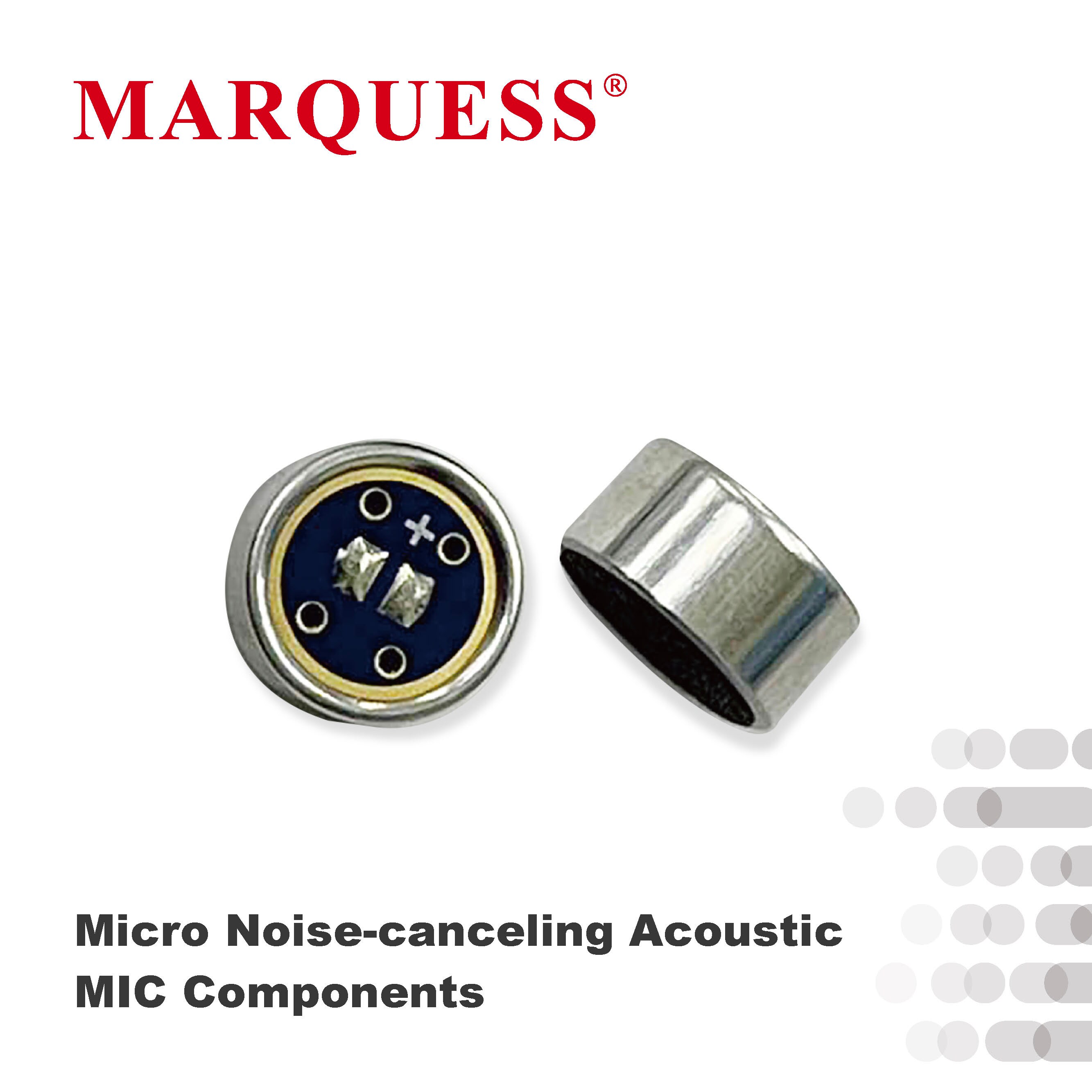 Manufacturer of Noisecanceling Electret Condenser Microphone