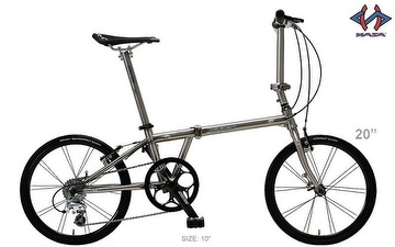 panasonic titanium folding bike