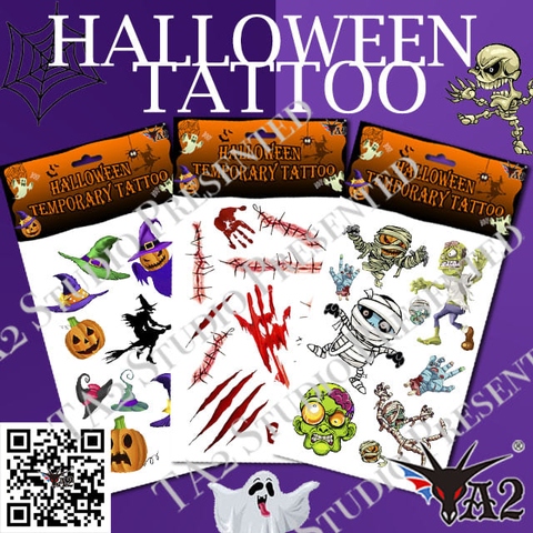 Halloween Temporary Tattoo