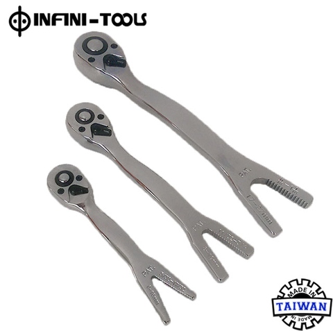 Special Ratchet Handle With Universal Wrench 1 4 3 8 1 2 Drive Taiwantrade Com