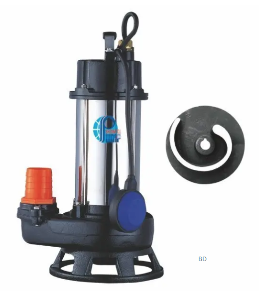 Submersible Non-Clog Sewage Pump With Float Switch | Taiwantrade