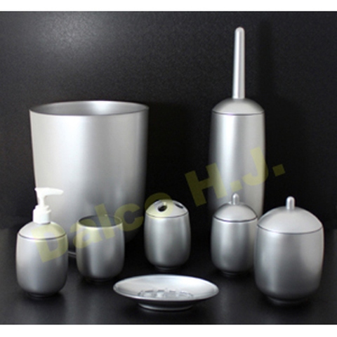 Acrylic Silver Bathroom Accessories Set Utensil Accessories Including Toilet Brush Trash Can Lotion Dispenser Toothbrush Holder Cup Tumbler Soap Dish Cotton Holder Taiwantrade Com