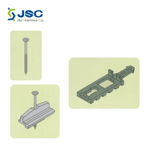 Parts for flooring, Screw for wood - Parts for flooring, Nail parts  - Parts for flooring, One-touch parts