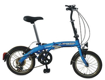 6 speed folding bike