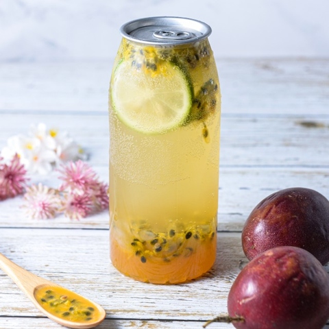 Passion fruit flavor syrup (fruit grains)