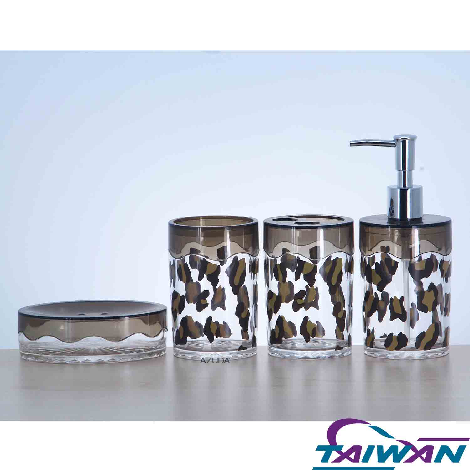 Acrylic Bathroom Accessories Set