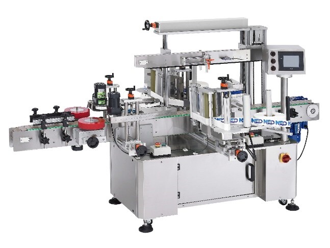 Body Shampoo High Speed High Accuracy Automatic Front & Back Labeler ...