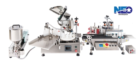 Compact Filling Capping and Labeling Line for Gel Nail Polish