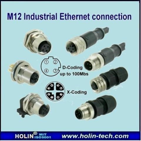 insect Vrijgekomen Nylon M12 Industrial Ethernet Connector D Coded & X Coded used for PoE Switch |  Taiwantrade.com