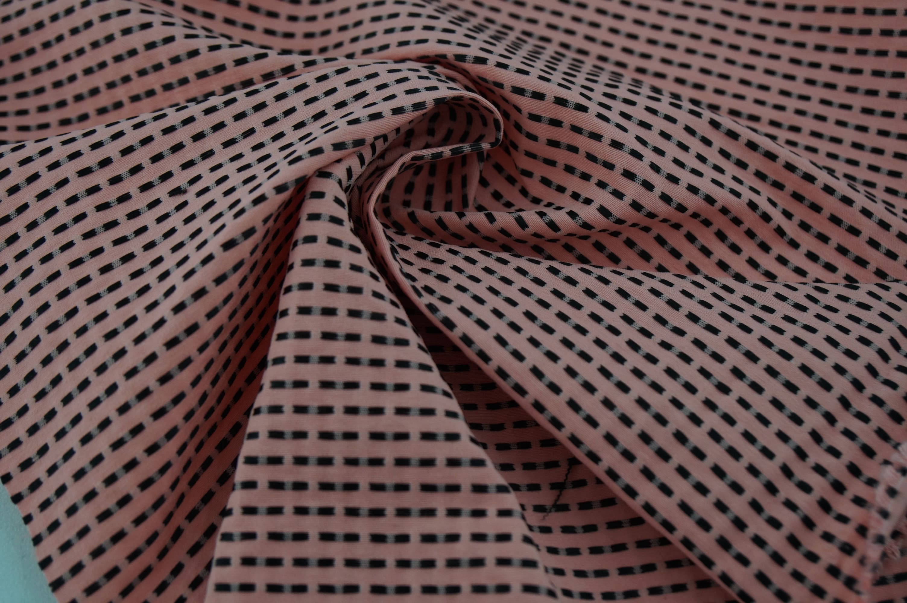 NYLON/RAYON/POLYESTER SPANDEX FABRIC WITH JACQUARD