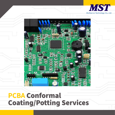 PCBA Automatic Conformal Coating, Electronic Epoxy Potting Services