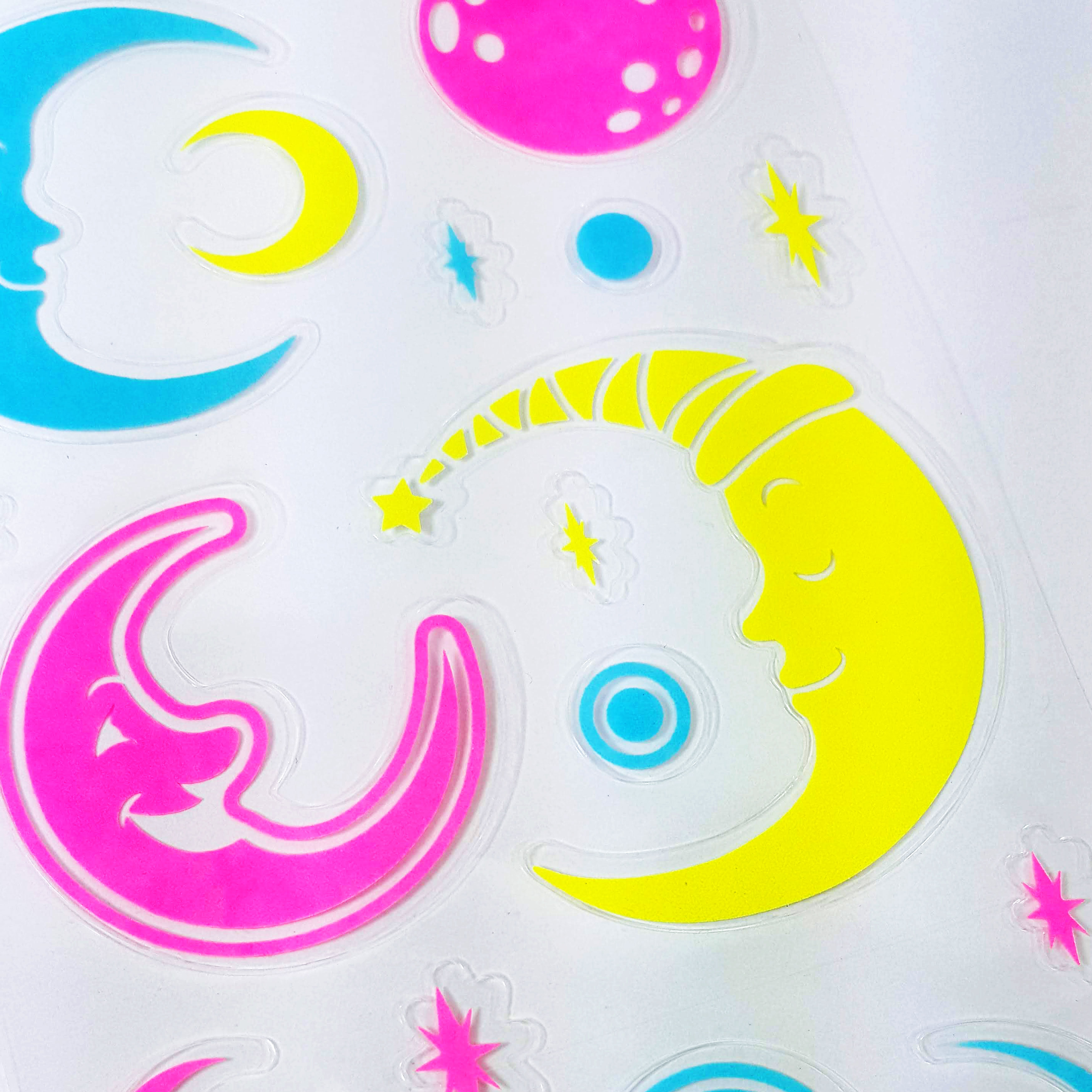 Glow in the dark stickers