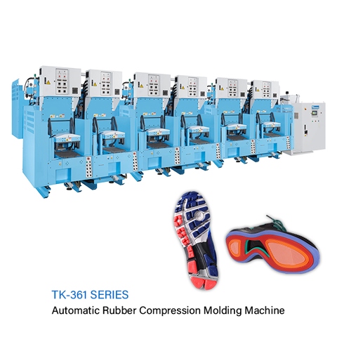 Automatic Rubber Compression Molding Machine