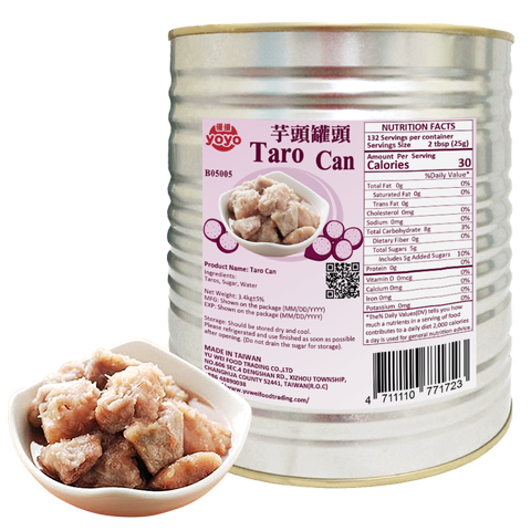 Hot Selling Sweet Instant Taro Can Bubble Milk Tea Supplies