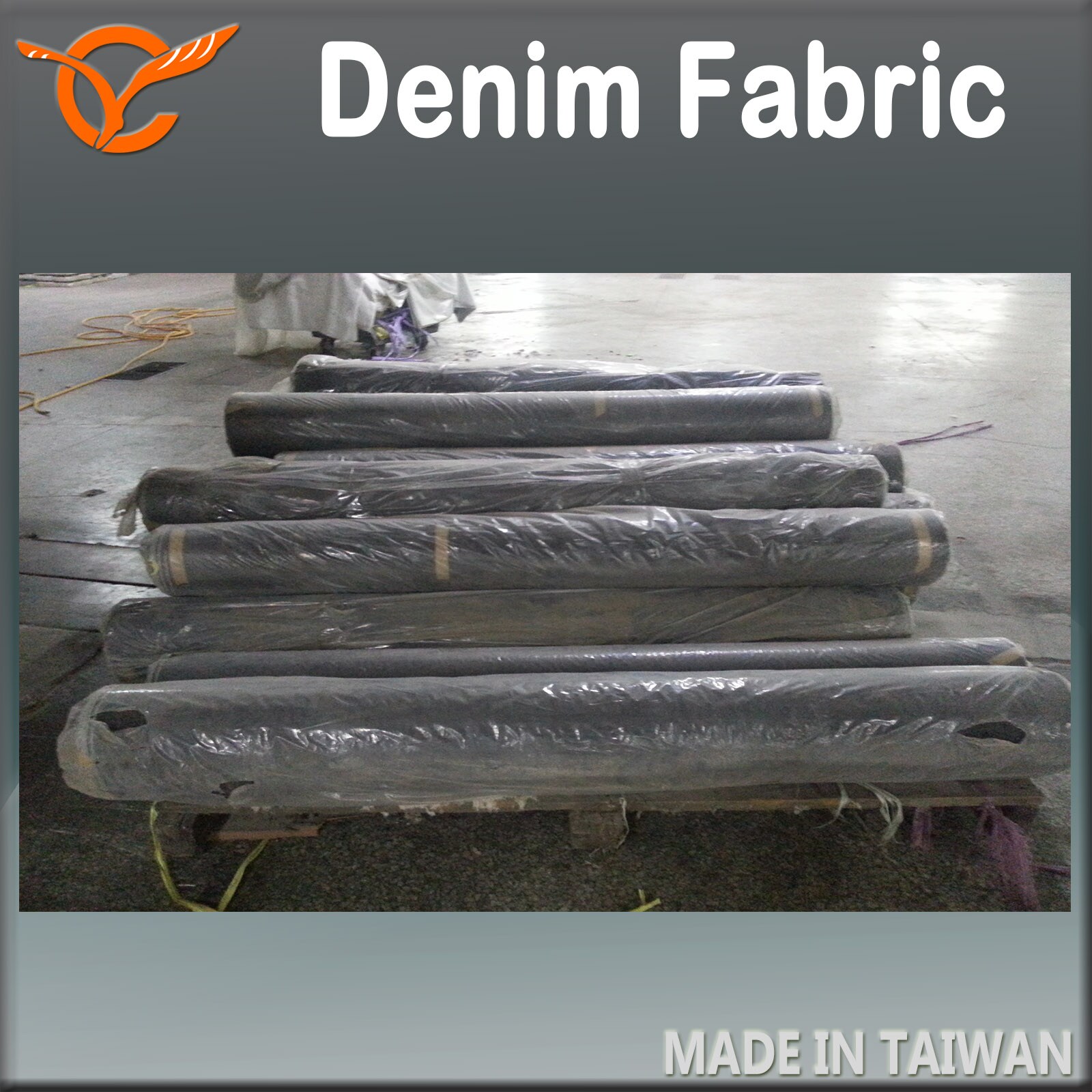 fake denim fabric