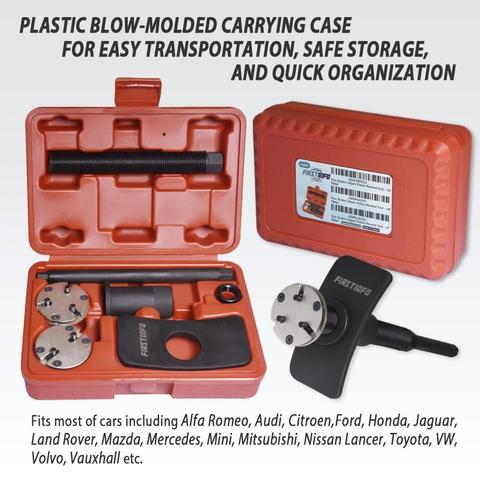 FIT TOOLS Universal Auto Adjustable Disc Brake Caliper Piston Rewind Wind Back Remover
